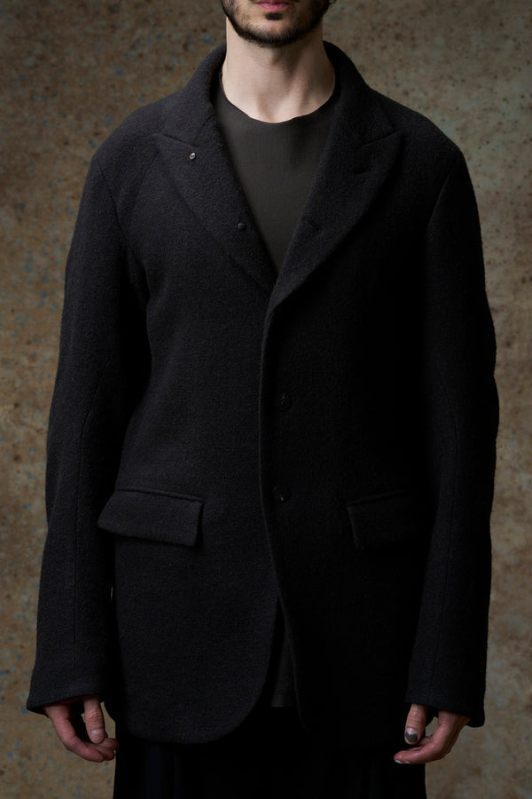 DEVOA Fall/Winter 2025 Men's Jacket DVA-JKK-SCBK-FADE BLACK